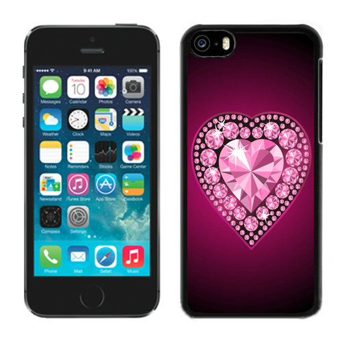 Valentine Diamond Heart iPhone 5C Cases CLY | Women - Click Image to Close